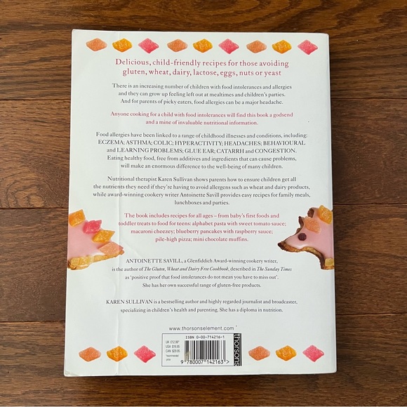 /Book/ Allergy Free Cooking for Kids - Picture 2 of 3